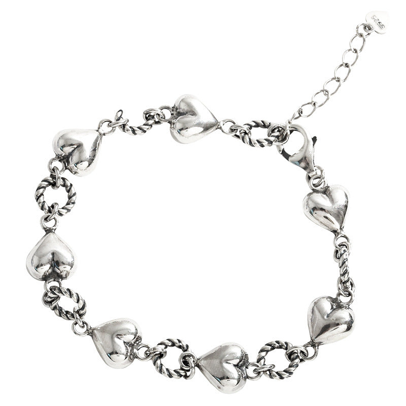 Women's Style Sterling Sier Light Luxury High Bracelets