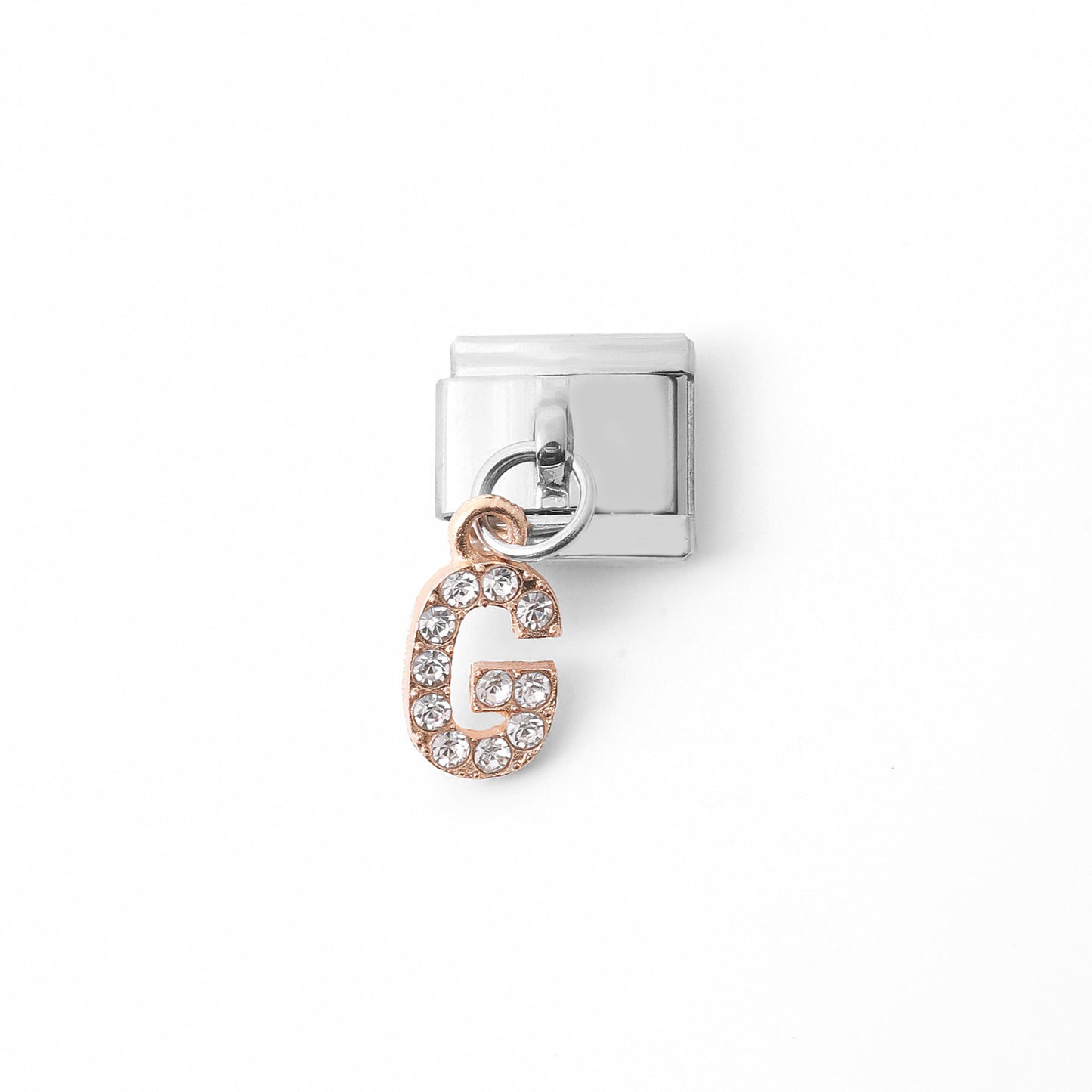 Unique Comfortable Stainless Steel Letter Module Bracelets