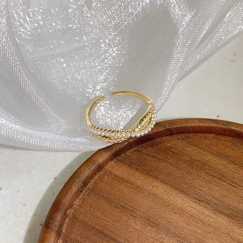 Women's Luxury High Sense Niche Couple Open Rings