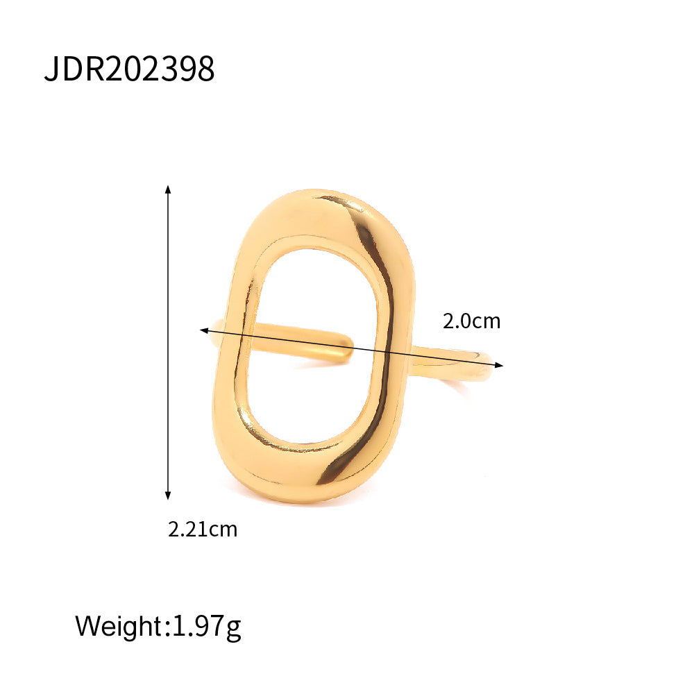High-grade Simple Gold Steel Series Stainless Bracelets