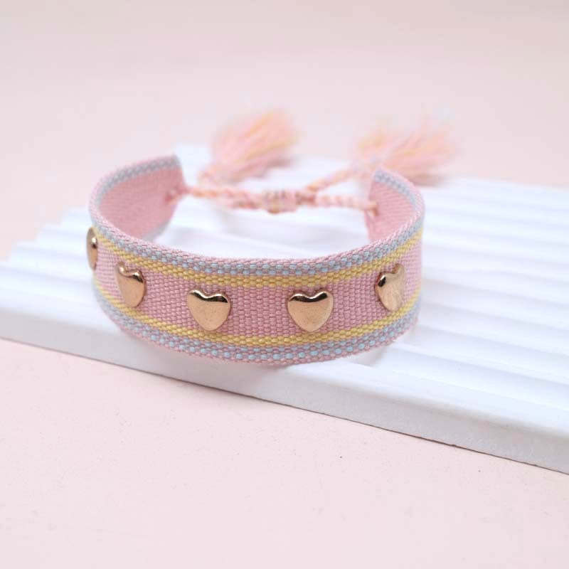 Letter Popular Hand-woven Wrist Strap Embroidered Bracelets