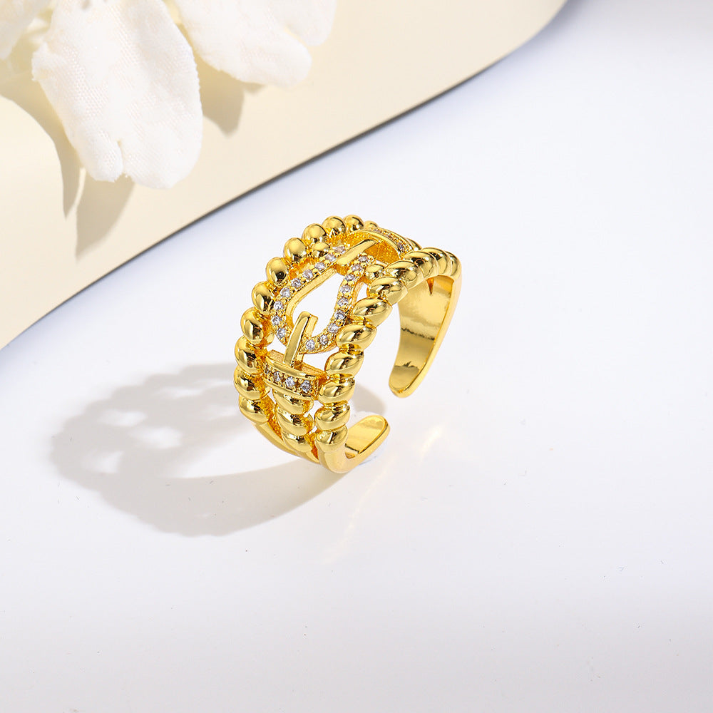 Women's & Men's String Clip Open Hip Hop Width Rings