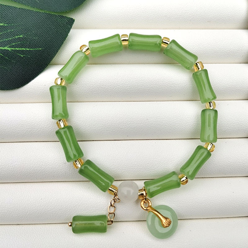 Peace Buckle Jade Gourd Scenic Spot Bracelets