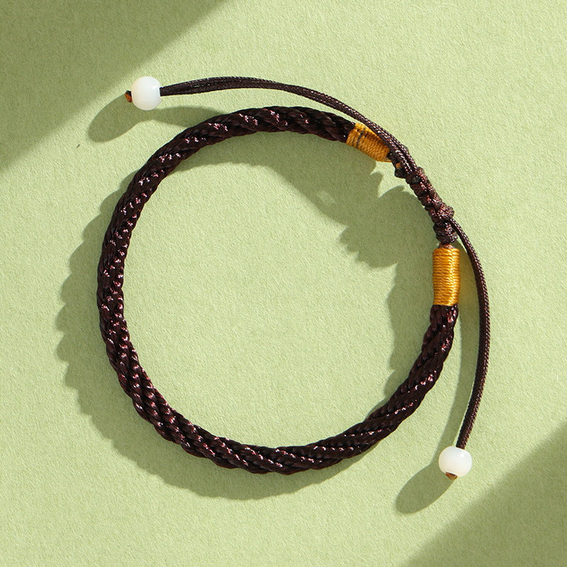 Women's & Men's Matching Red Rope Life String Of Bracelets