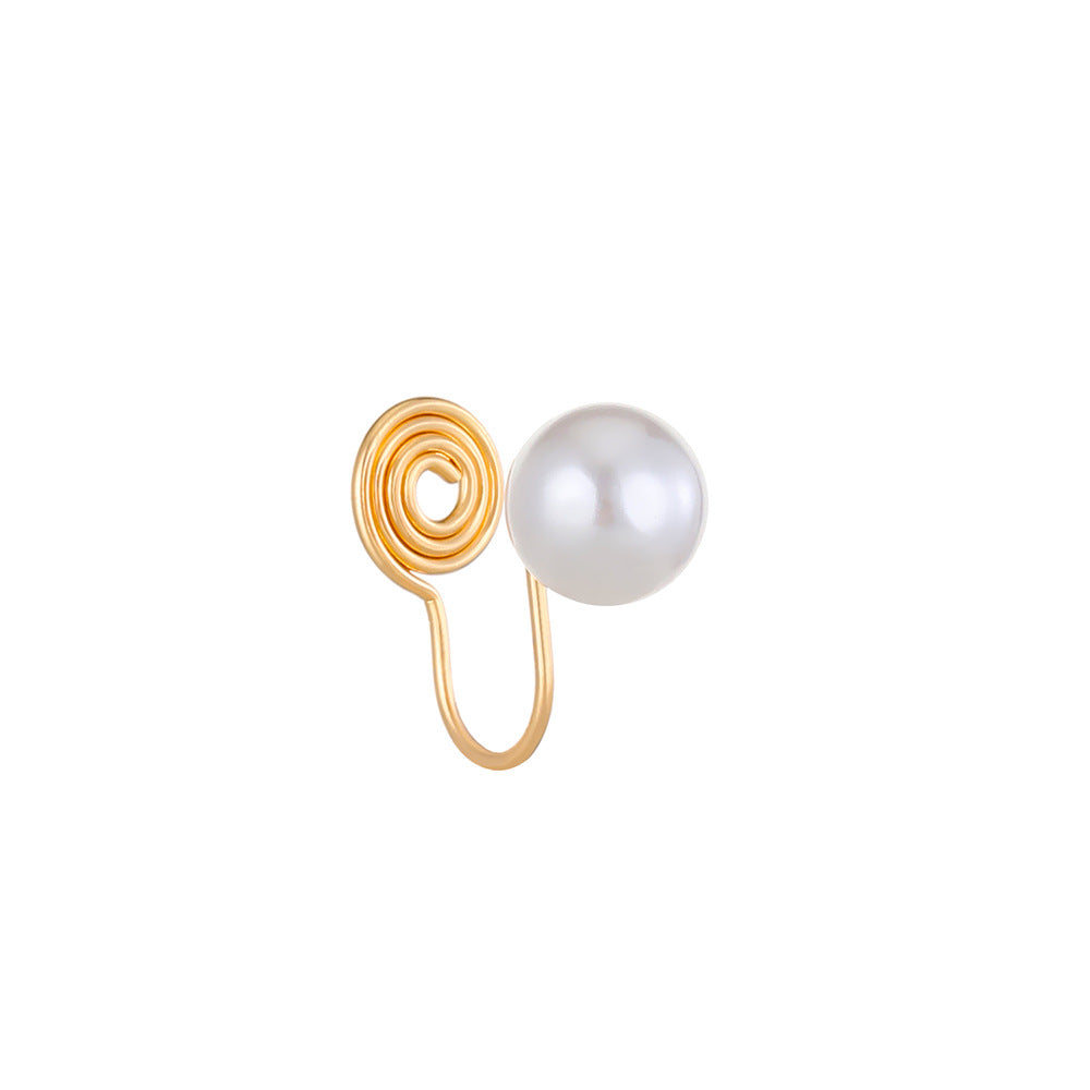 Piercing Female Design Sense Retro Temperament Earrings