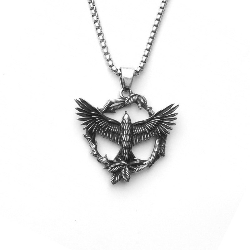 Fashion Retro Personalized Heart Wings Nightclub Hipster Necklaces