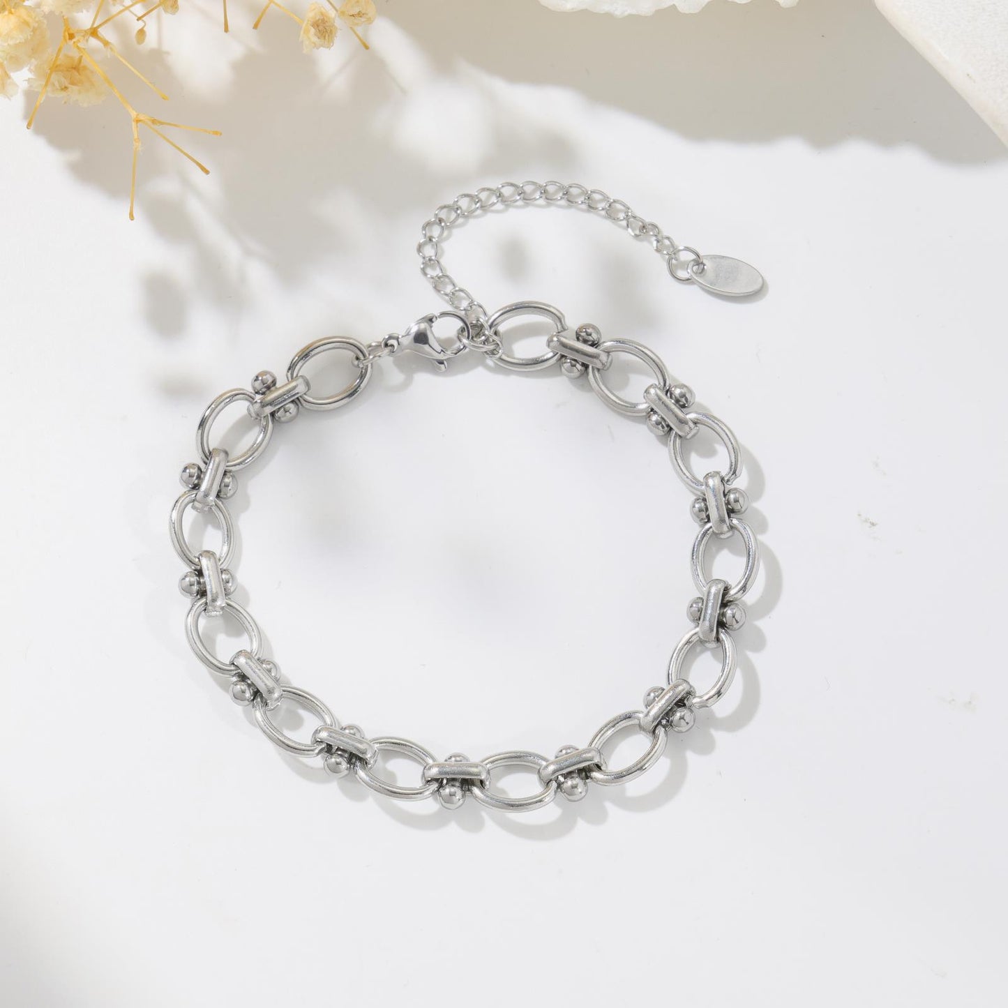 Thick Chain Female Fashion Personality Titanium Steel Bracelet