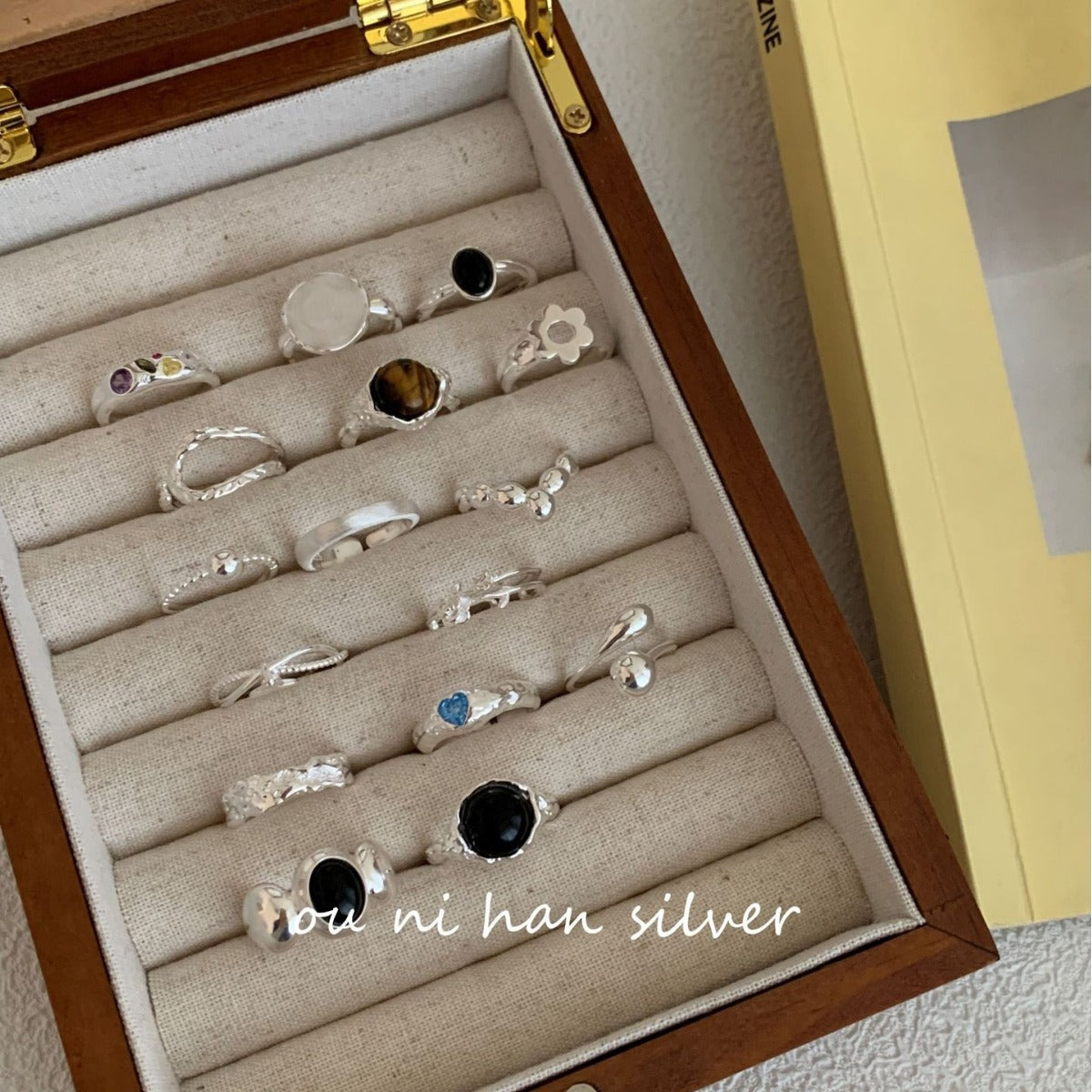 Oni Sterling Sier Female Style Design Rings
