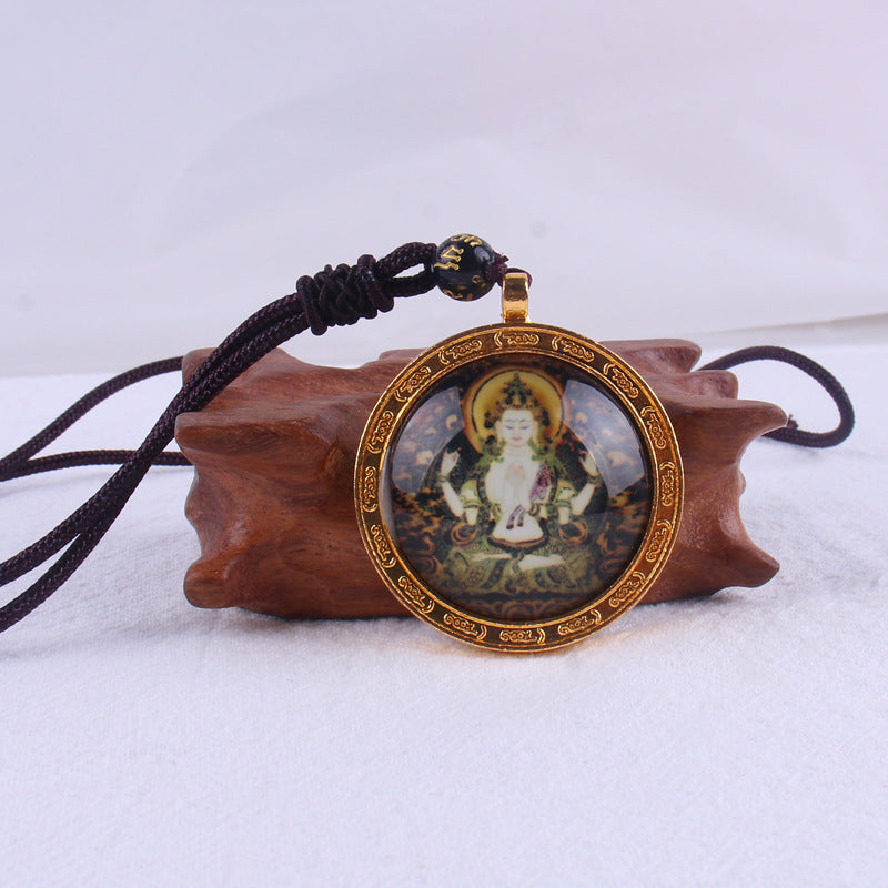 Tibetan Vintage Blackwood Father's Day Sweater Necklaces