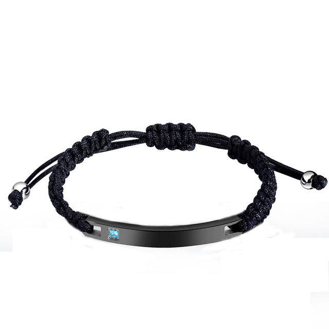 Simple Personality Glossy Diamond Fashion Can Bracelets