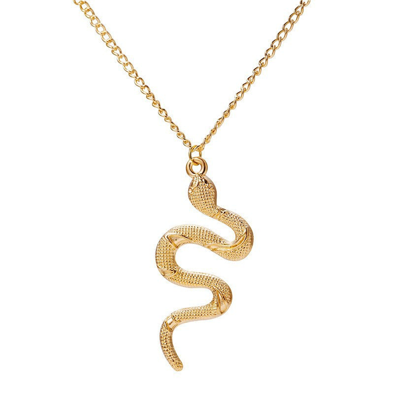 Ornament Snake Personality Fashion Retro Element Necklaces