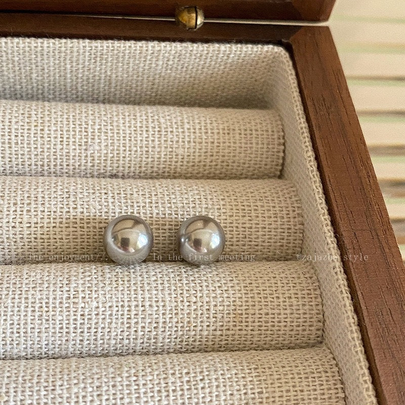 Women's Pearl For Niche Design High Class Earrings