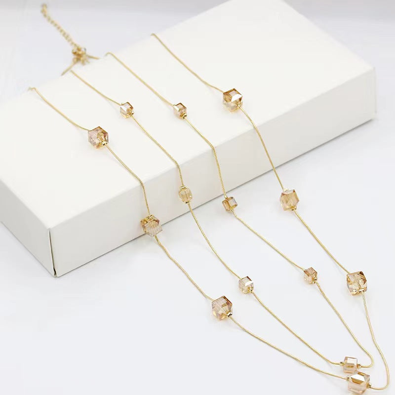 Sweater Chain Fashionable Temperamental Affordable Luxury Necklaces