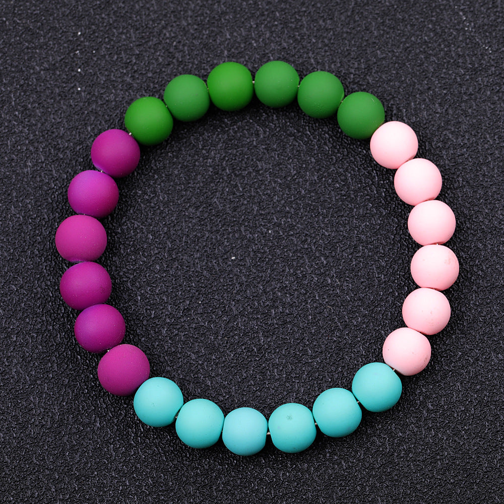 Dopamine Color Matching Fashion Personality Summer Bracelets