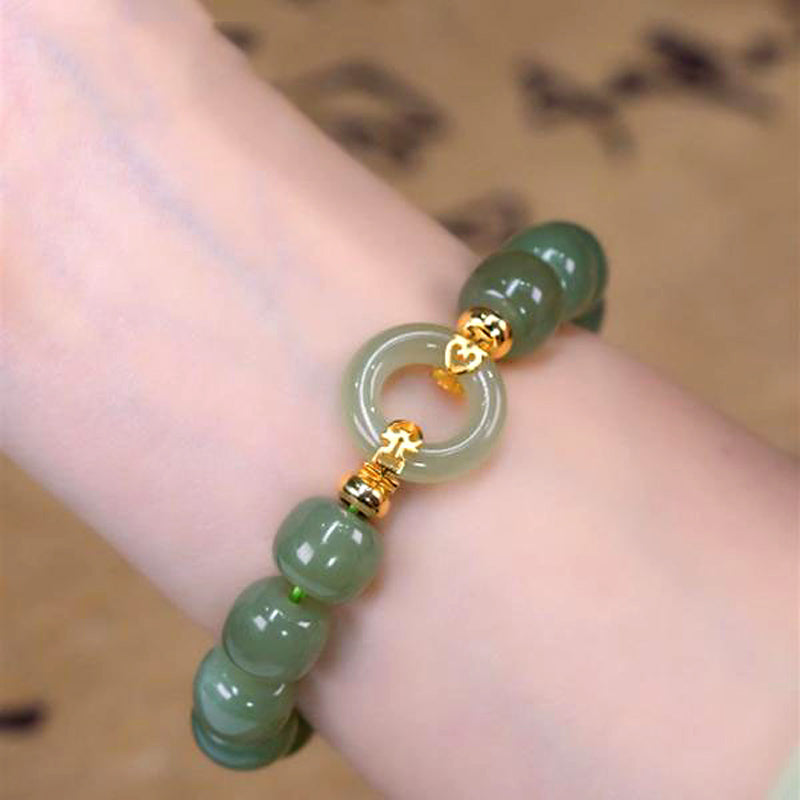 Women's Yu Safety Buckle High-grade Sense Niche Lucky Get Girlfriends Birthday Bracelets