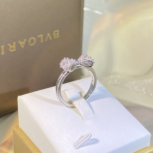 Butterfly Micro Inlaid Zircon Fashion Ornament Rings