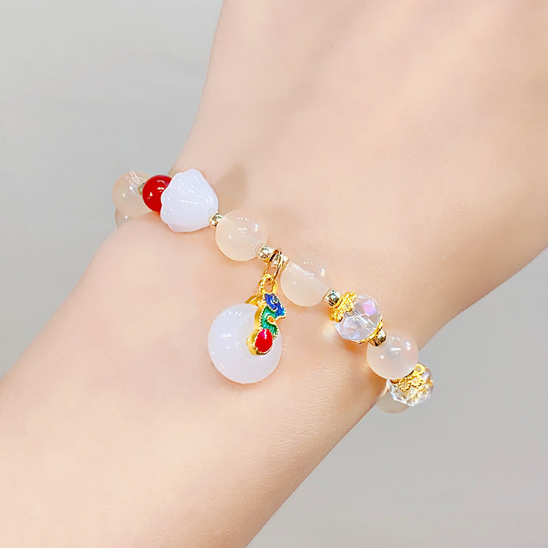 Safety Buckle Sweet Tassel Hand Toy Bracelets