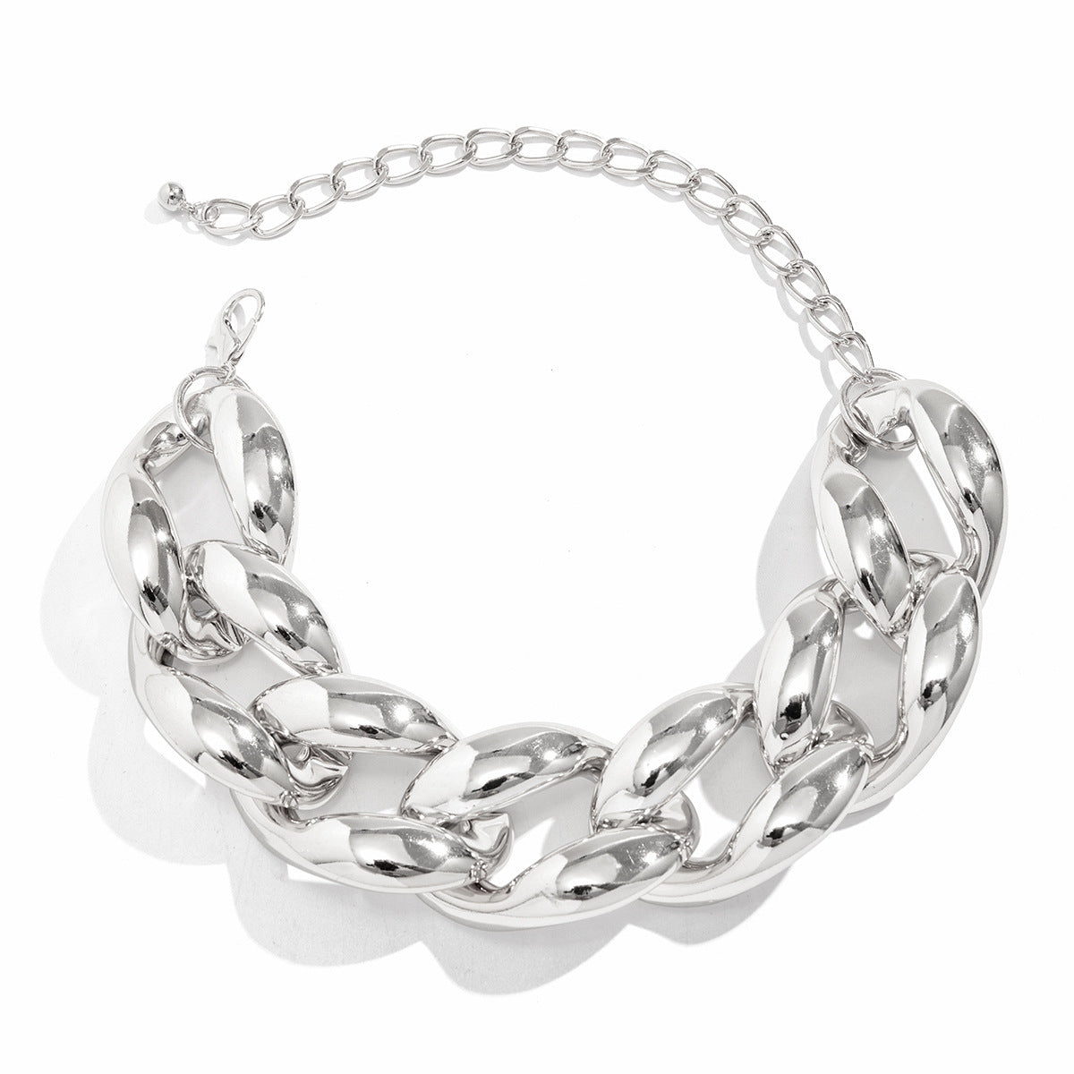 Women's Punk Thick Chain Stitching Simple Fashion Necklaces
