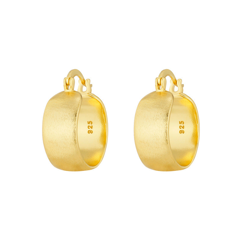 Women's Matte Simple Light Luxury High Sense Earrings