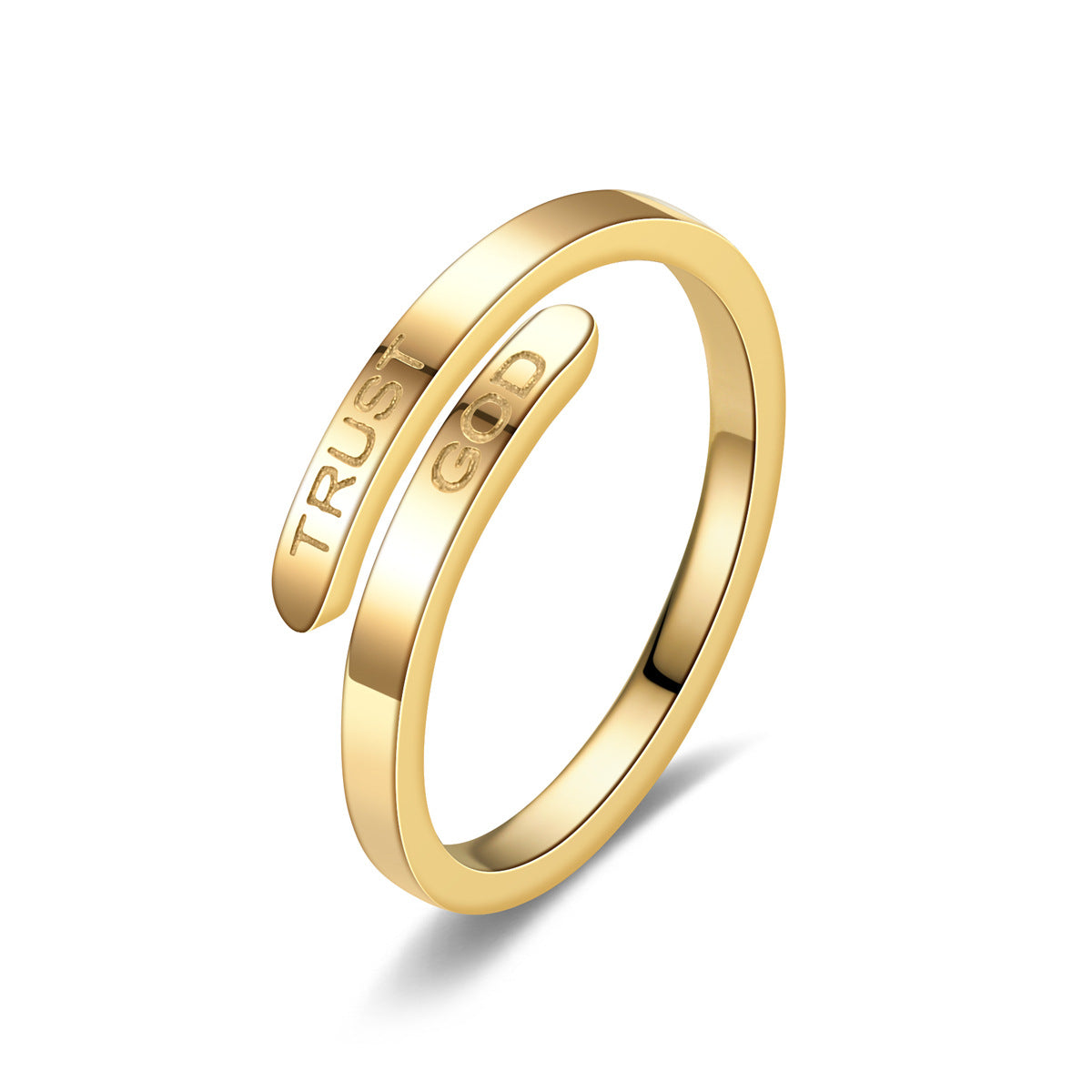 Attractive Fashion Hydraulic Opening Inspirational Couple Rings