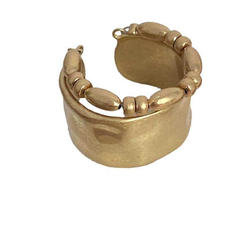 Double Rope Chain Simple Graceful Elegant Rings