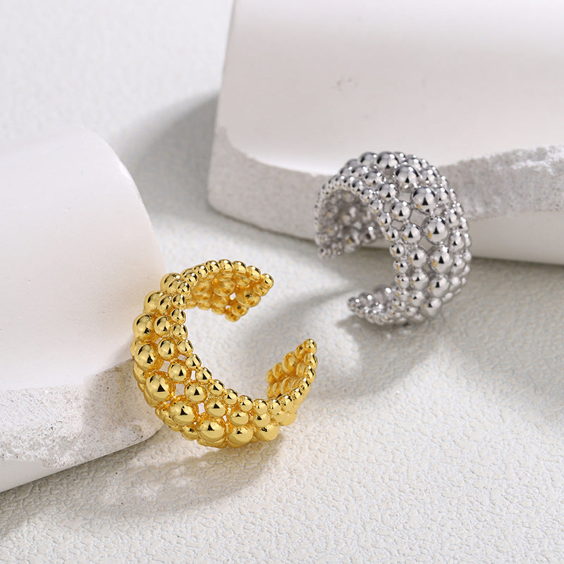 Wind Design Cold Size Ball Gradient Rings