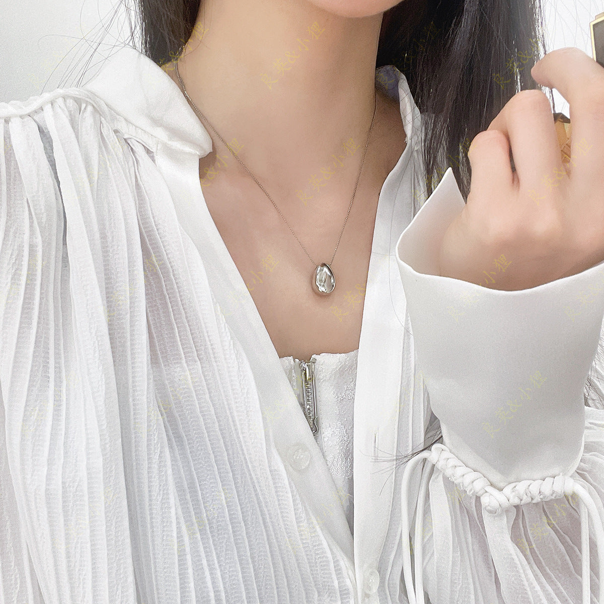 Style Graceful Fashionable Ornament Copper Plated Necklaces