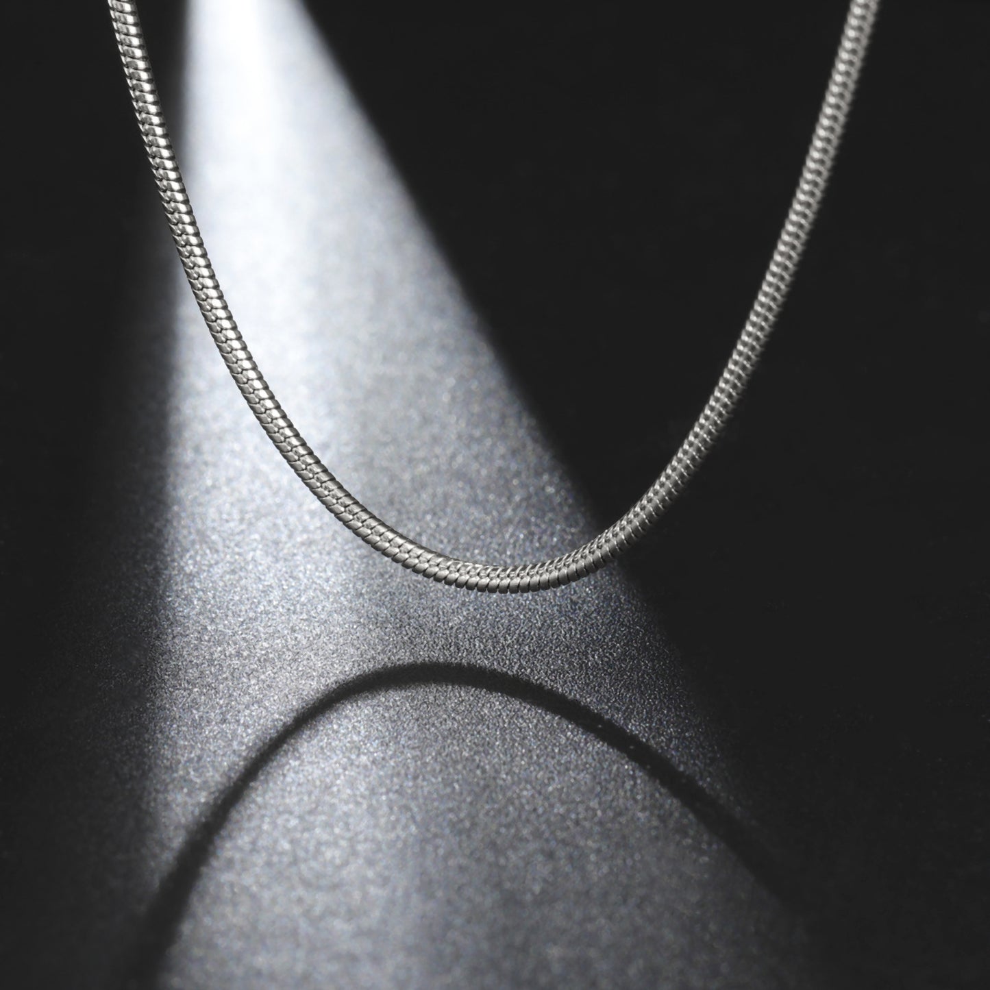 Style Round Snake Chain Couple Clavicle Fashion Necklaces