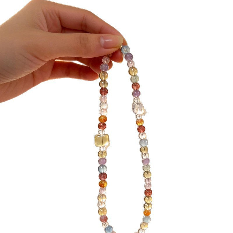 With Shape Square Crystal Fashion Clear Bracelets