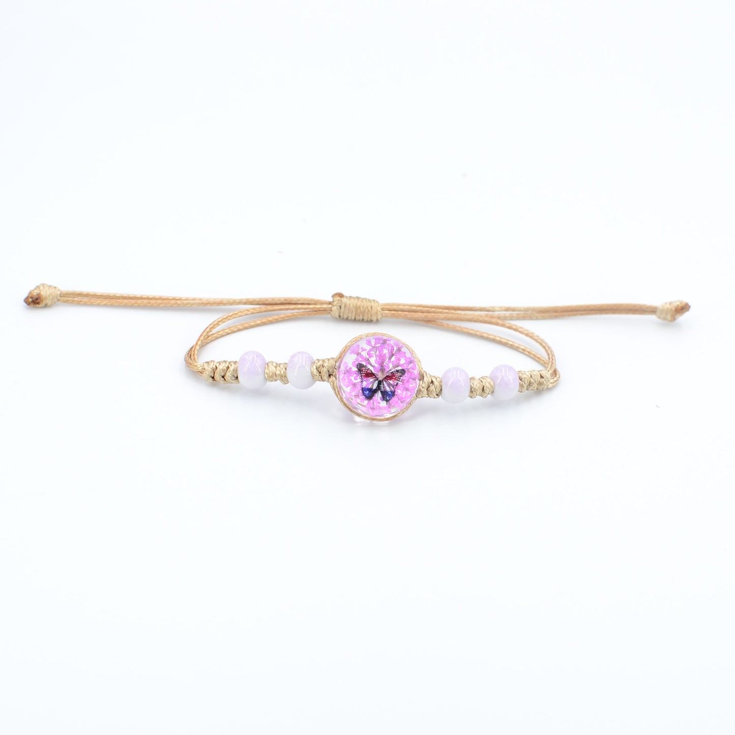 Woven Real Flower Stall Girlfriend Gifts Dried Bracelets