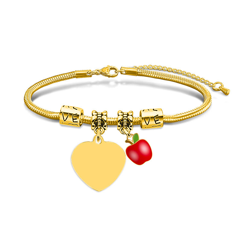 Steel Snake Bone Blank Material Holiday Bracelets