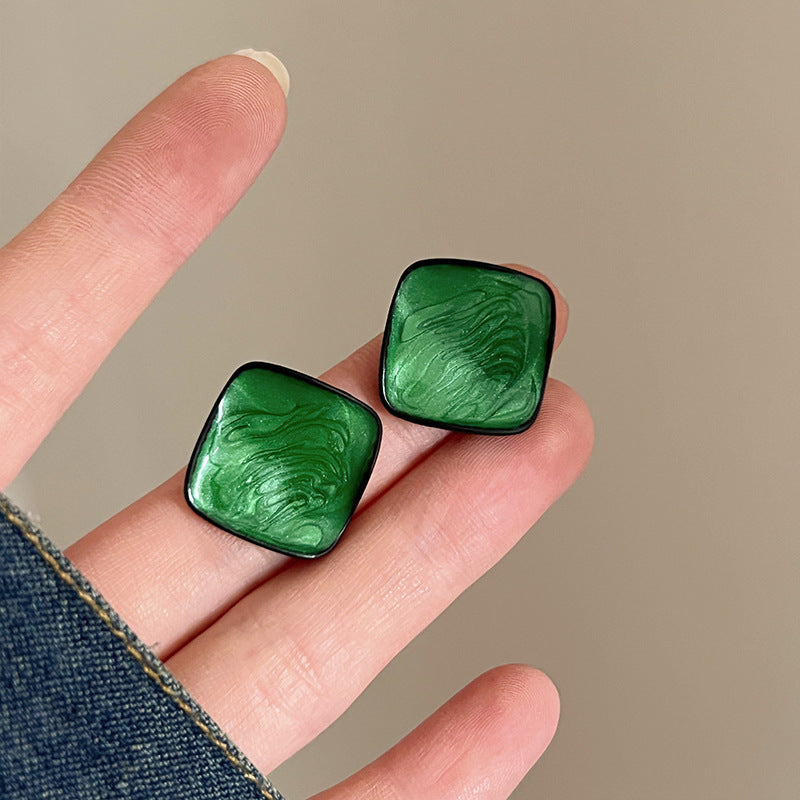 Women's Mori Style French Retro Camellia For Design Earrings