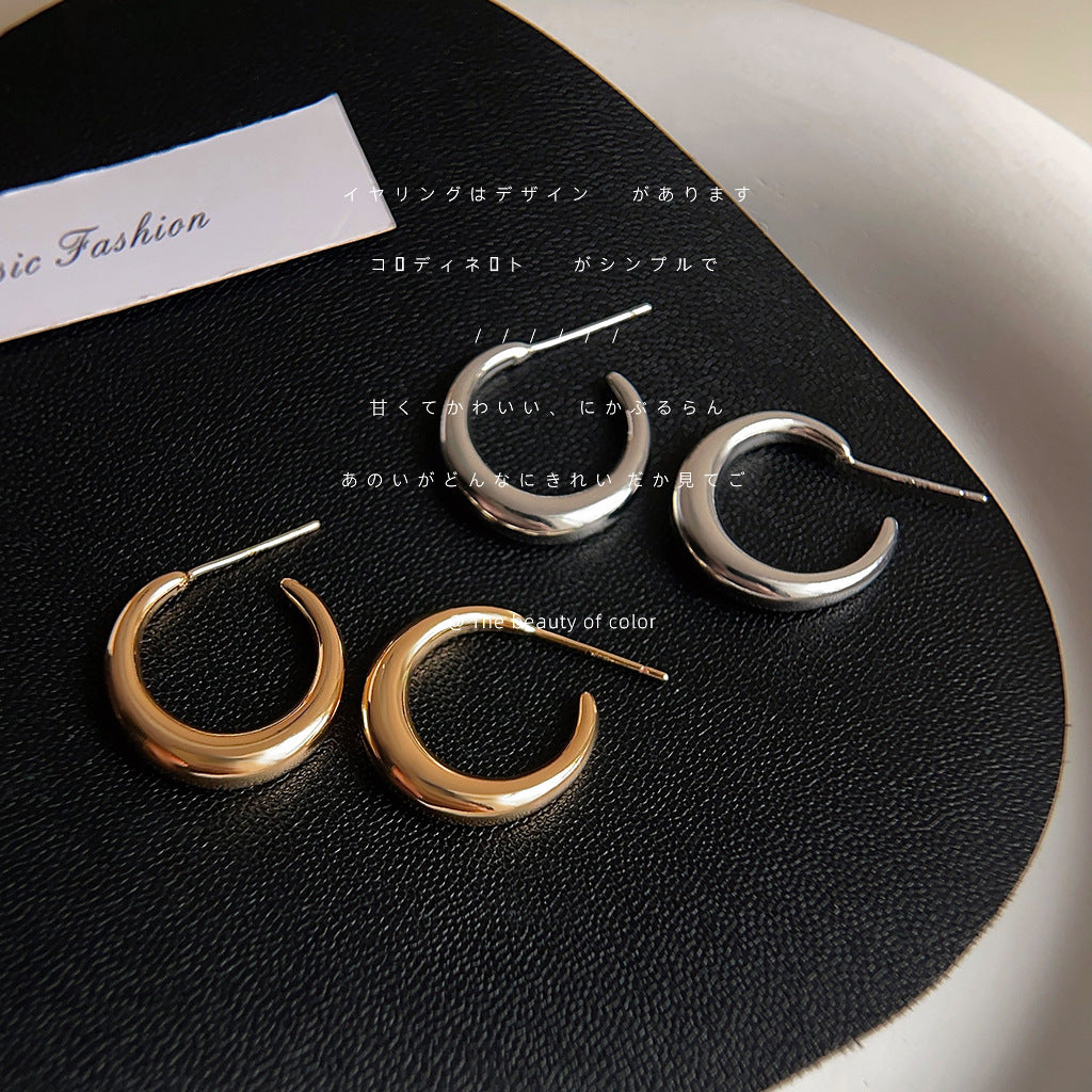 Minimalist Plated Light Luxury Fashion Commuter Rings