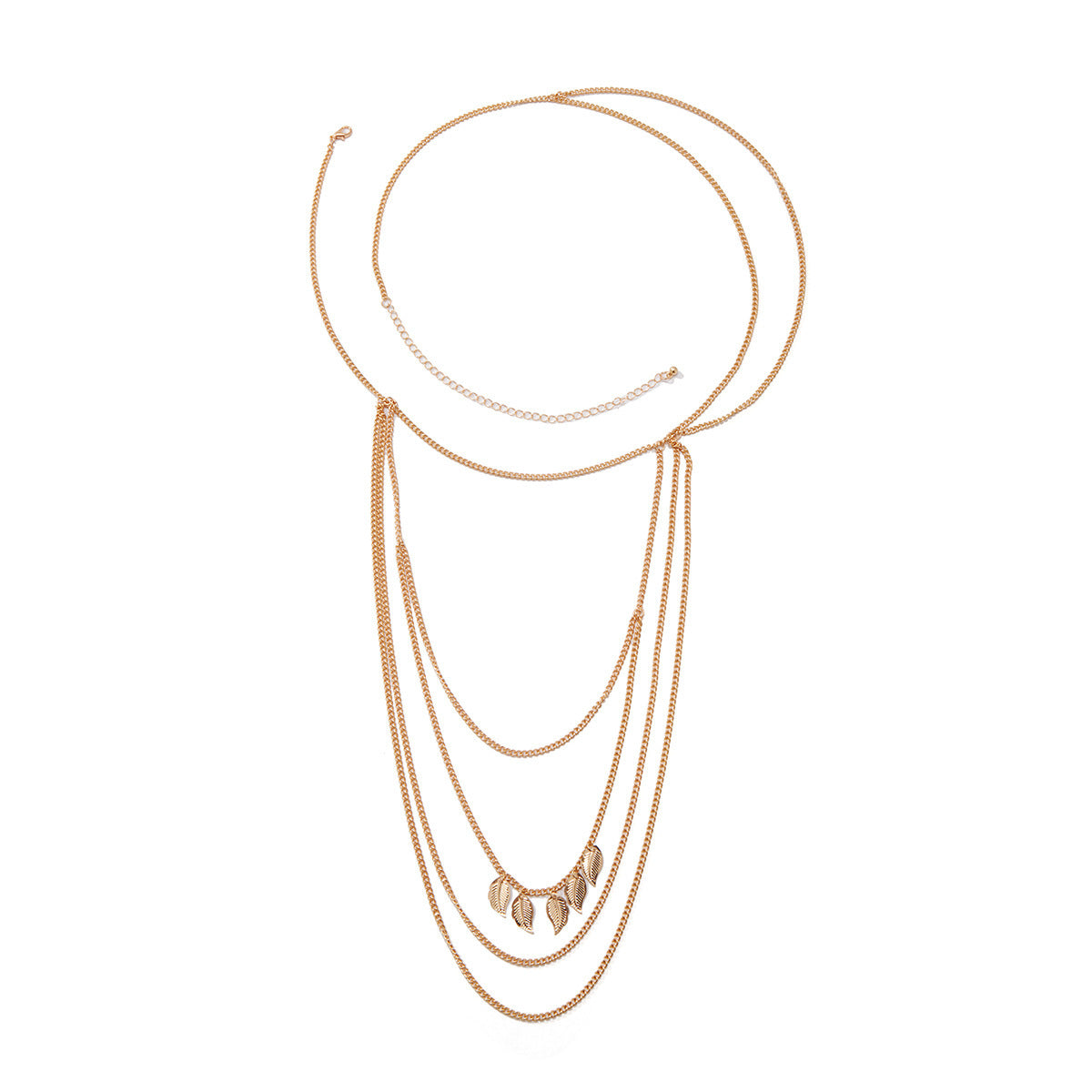 Metal Chain Vacation Style Shoulder Simple Necklaces