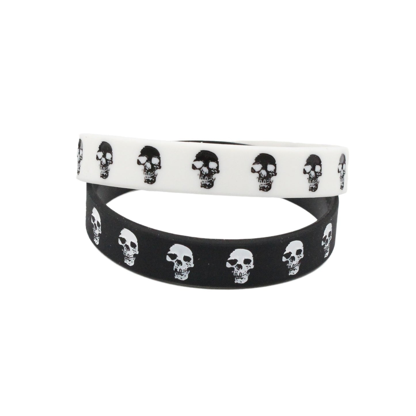 Pretty Decompression Skull Ghost Head Silicone Bracelets