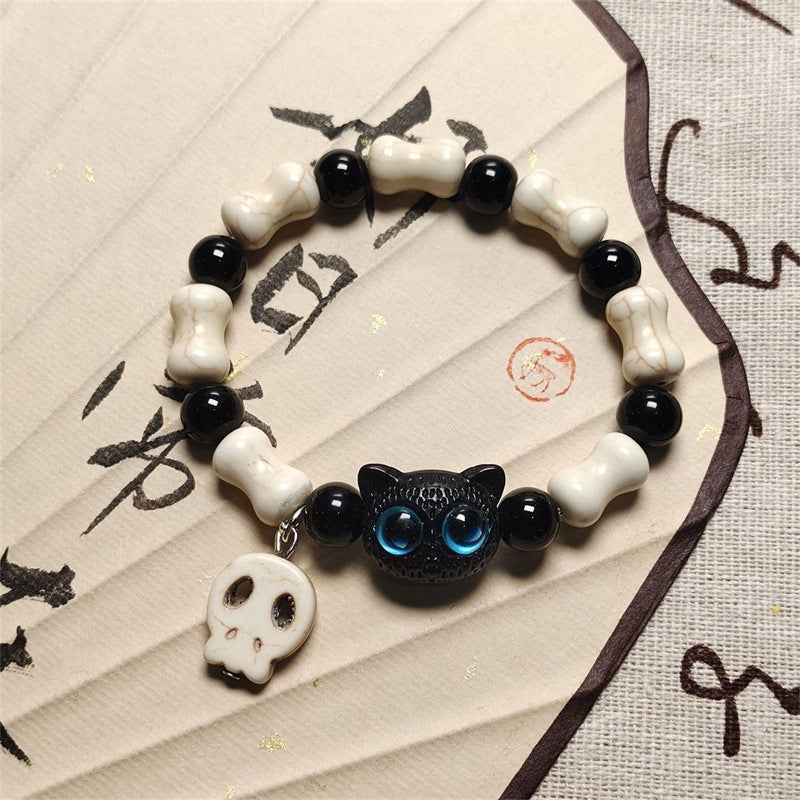 Kitty Chinese Ceramic Female Niche Wild Girlfriends Bracelets