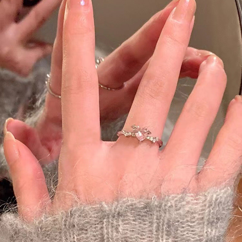 Light Luxury Minority High Sense Open Rings