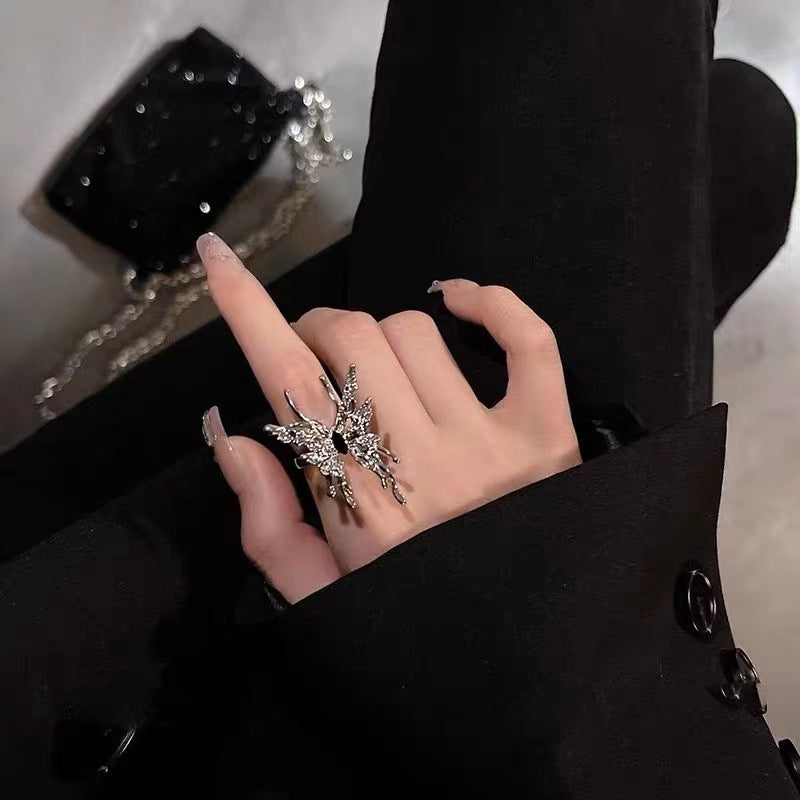 Cold Wind High Sense Suit Design Rings