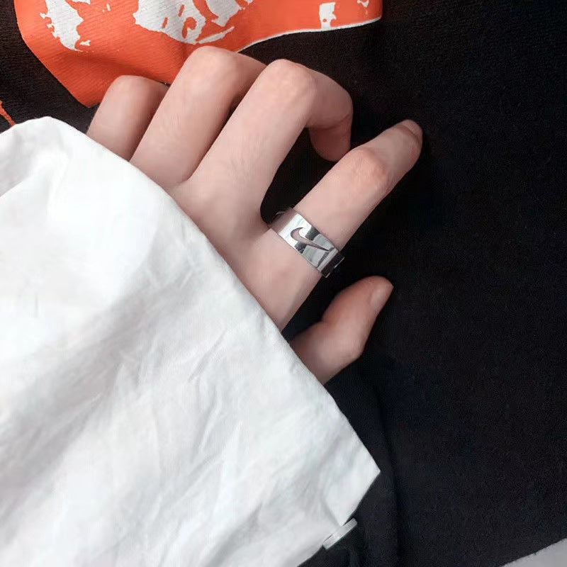 Butterfly Open-end Adjustable Female Fashion Light Rings