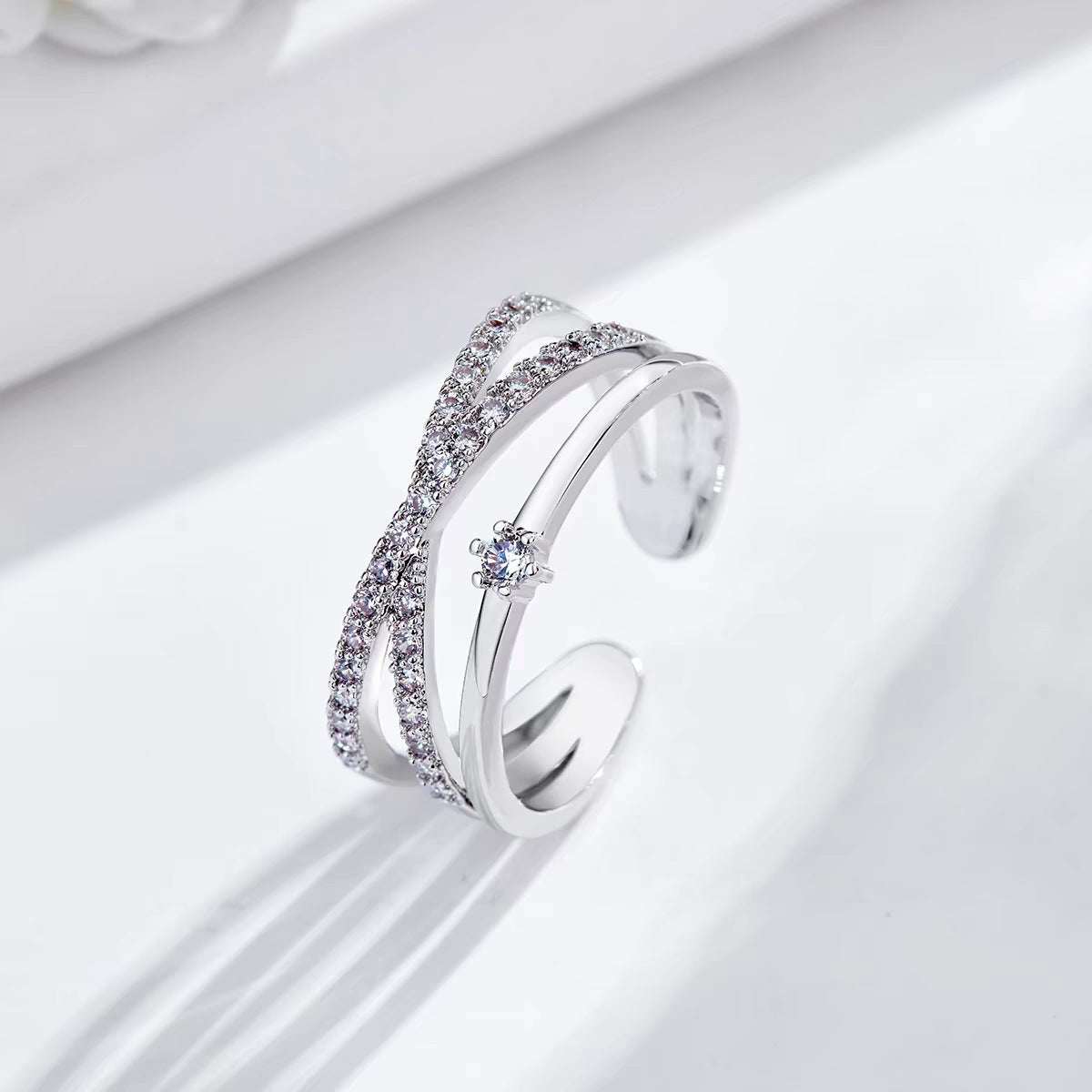 Women's Copper Affordable Luxury Style High Sense Rings