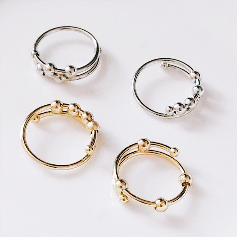 Women's & Men's Creativity Stress Relief Fingertip Gyro Geometric Rings