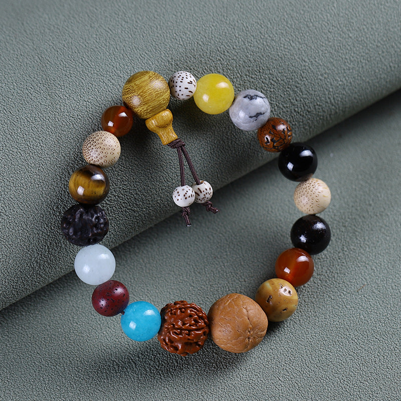 Women's & Men's Bodhi Seeds Buddha Beads Ornament Star Moon Bracelets