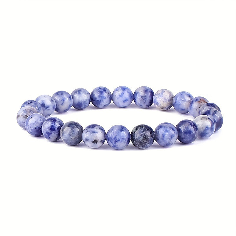 Men's Tigereye Beaded Ornament Haematite Obsidian White-barked Bracelets