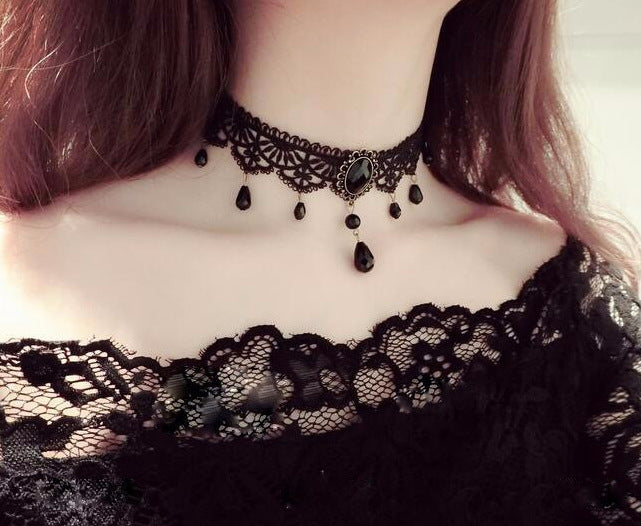 Female Hip Hop Collar Gothic Fashion Necklaces