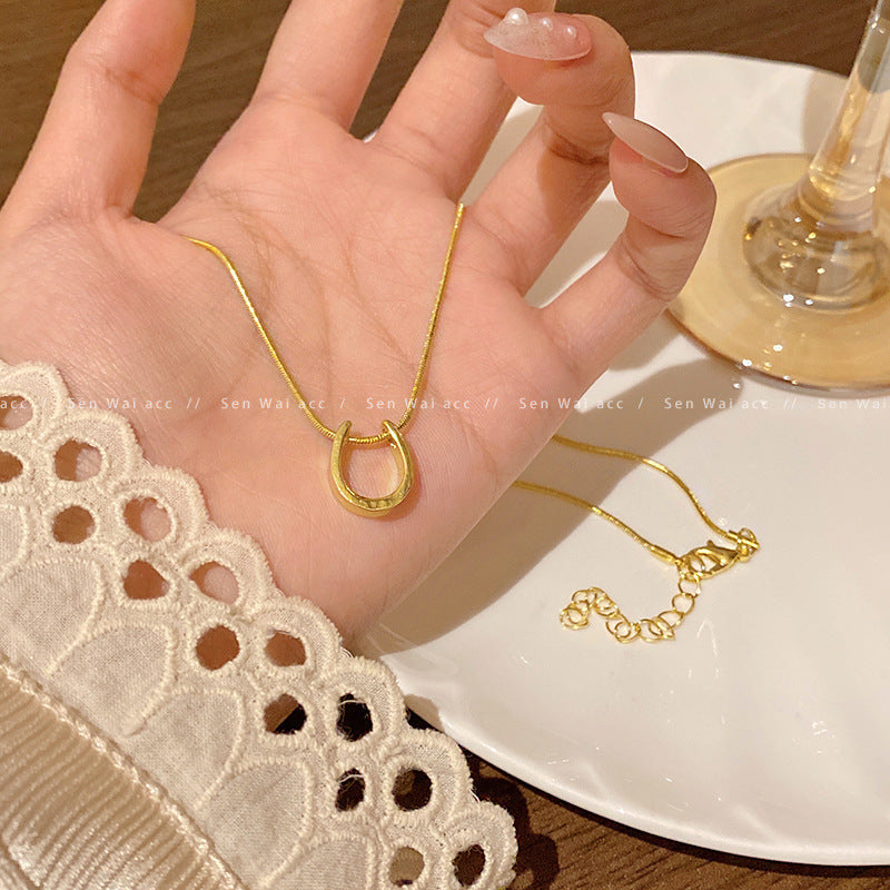 Korean Style Titanium Steel High-grade Versatile Niche Necklace