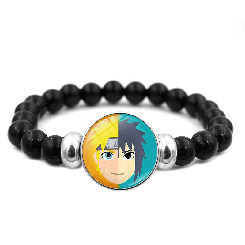 Male Female Anime Peripheral Creative Black Bracelets