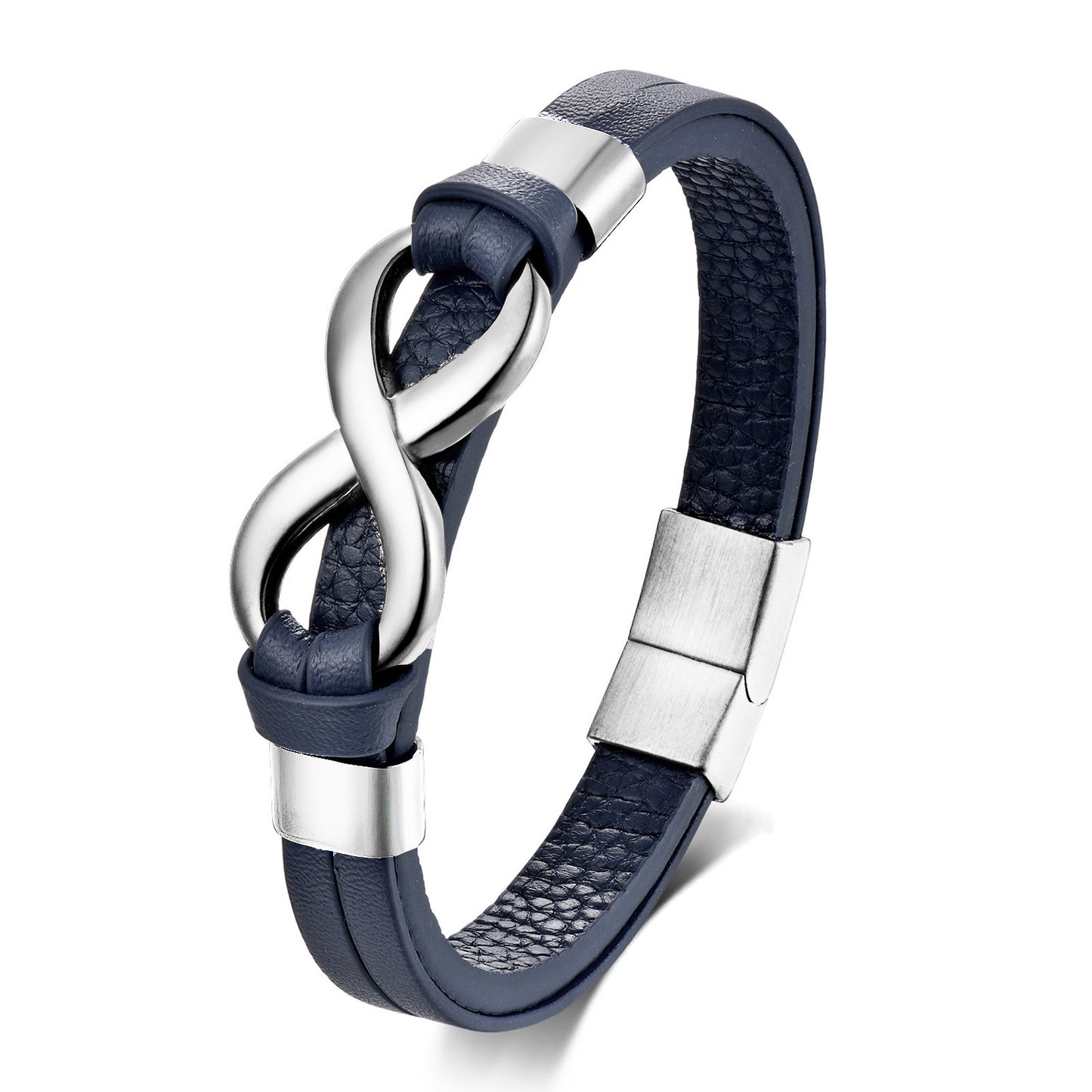 Leather Fashion Trend Words Infinite Symbol Bracelets