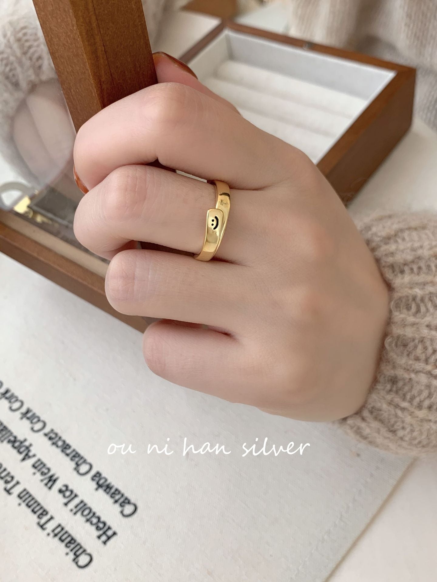 Oni Sterling Sier Female Style Design Rings