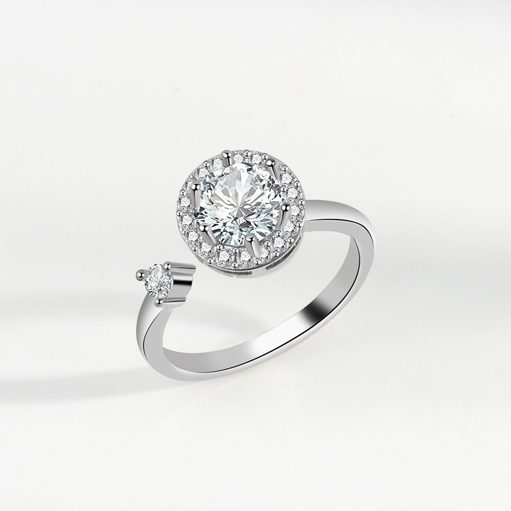 Spinning Anxiety Relief Open Suit Decompression Rings