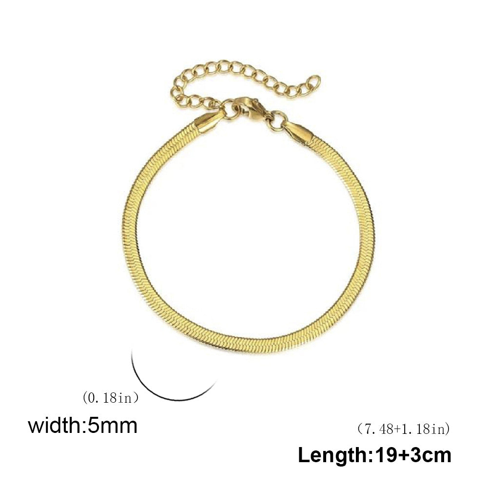 Fashion Personality Source Snake Bones Chain Stainless Bracelet